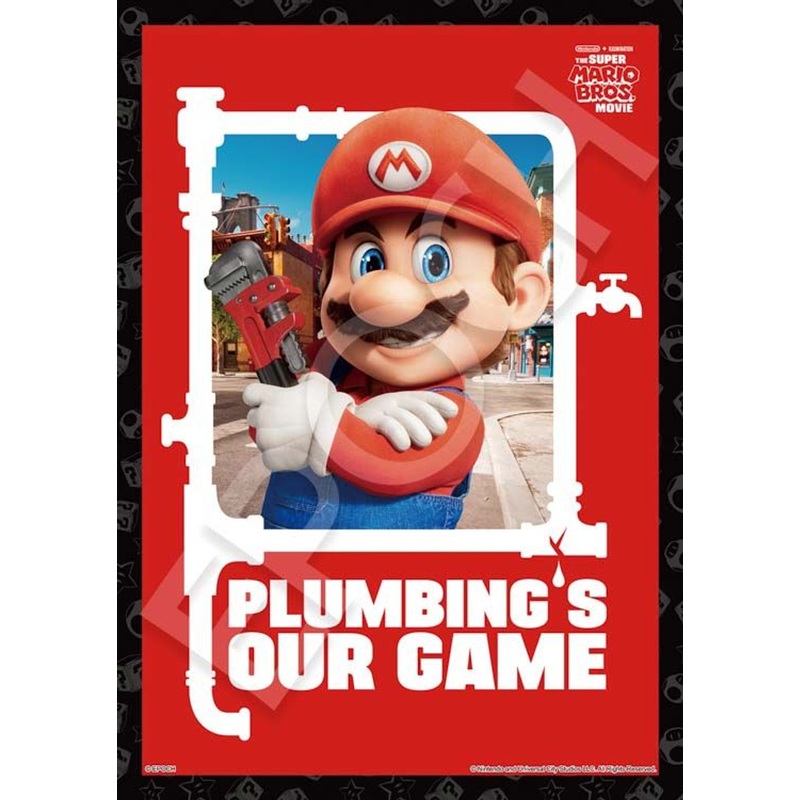 Epoch 03-084 Jigsaw Puzzle Mario (108 Pieces)