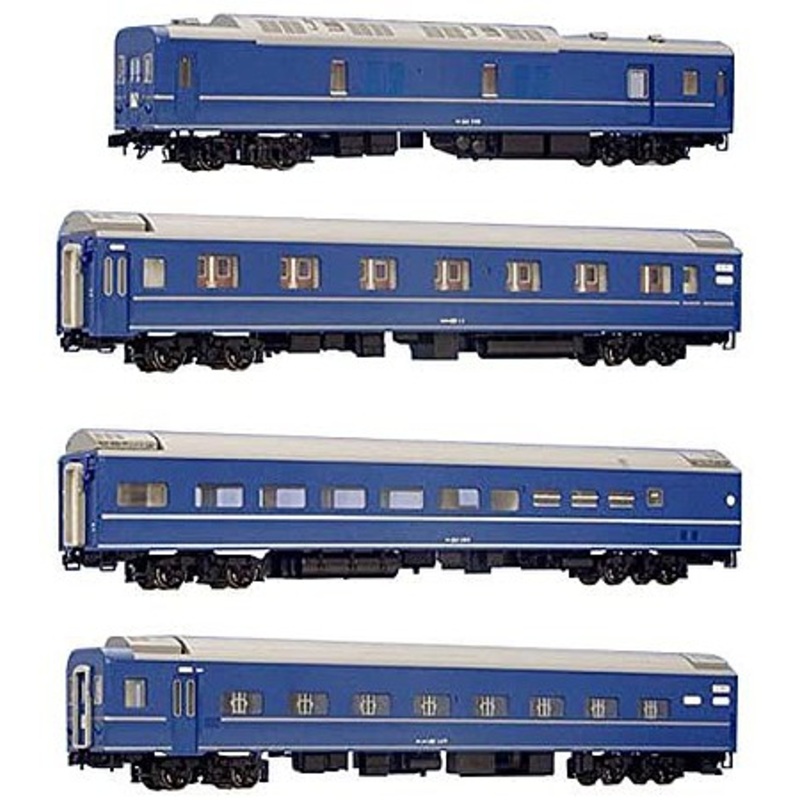 HO Series 24-25 Exp Sleeper Pssngr 4car