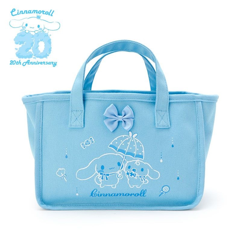 Sanrio Cosmetic Bag with Compartments Cinnamoroll (Sky Blue Candy Design)