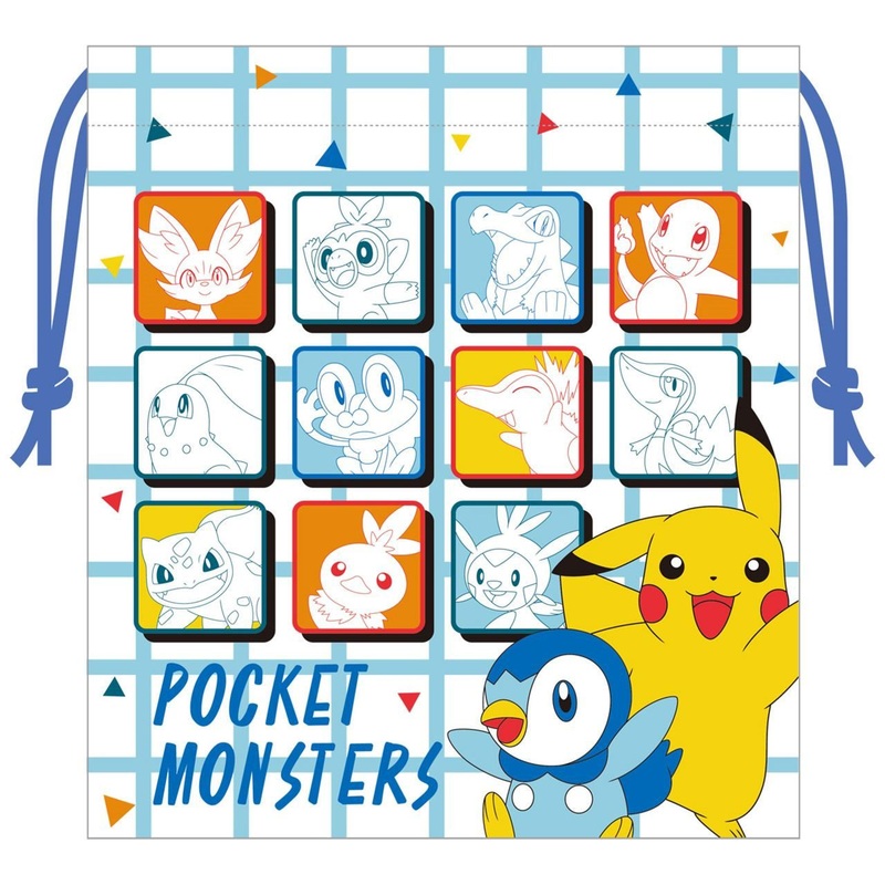 T’s Factory Pokemon Center Drawstring Bag Block