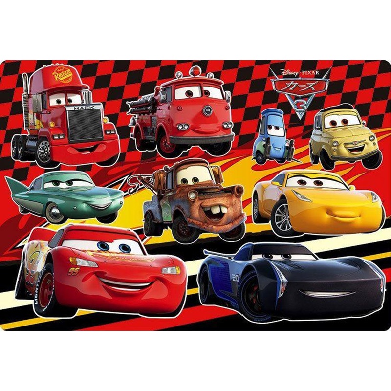 Tenyo DC60-127 Jigsaw Puzzle Cars We’re Rivals! (60 Pieces)