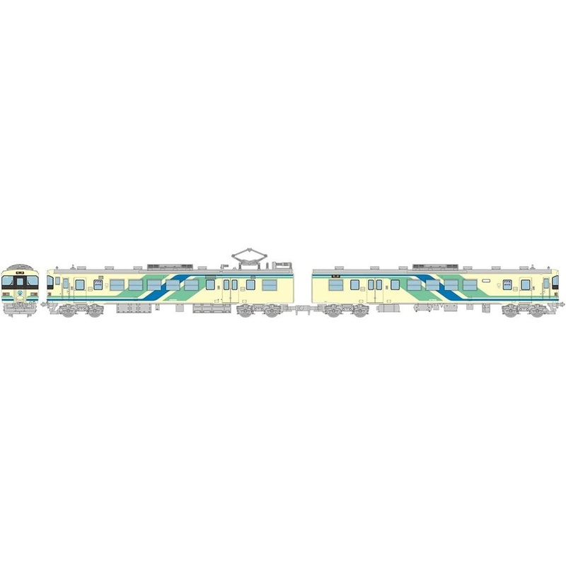 Tomytec Abukuma Express Type 8100 2 Cars Set B (N scale)