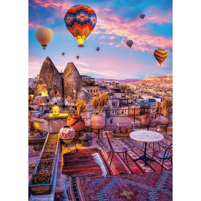 Beverly 66-231 Jigsaw Puzzle Hot Air Balloons in Cappadocia Turkey (600 Pieces)