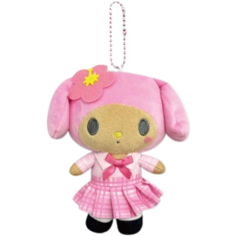 Hatakeyama Shoji Mascot Pouch Gal Two My Melody Brown
