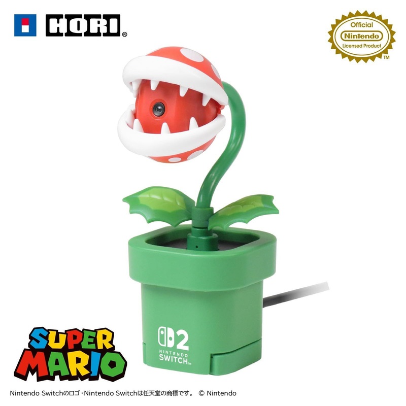 Hori USB Camera Piranha Plant For Nintendo Switch 2
