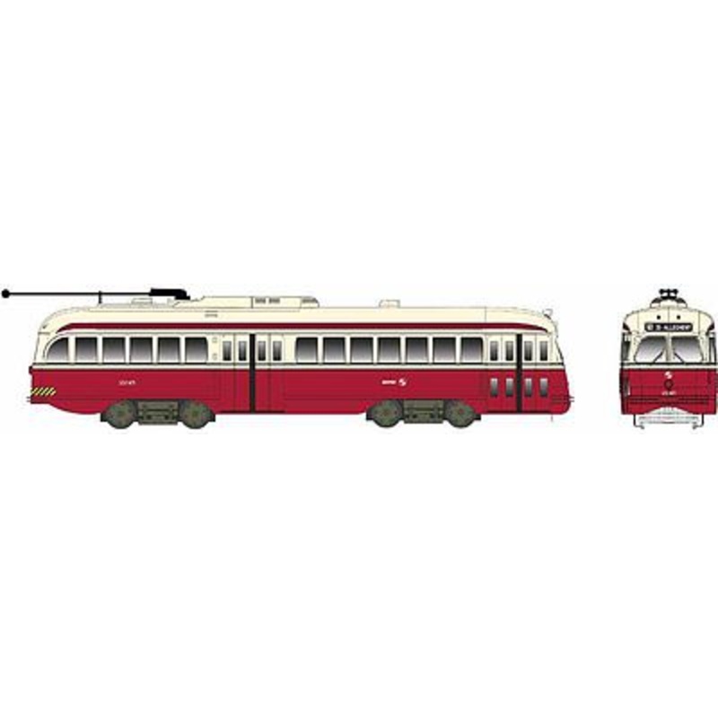 Kansas City-Style Post-War PCC Streetcar SEPTA #2245