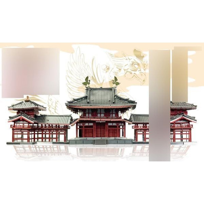 Tenyo Metallic Nano Puzzle Byodo-in Phoenix Hall