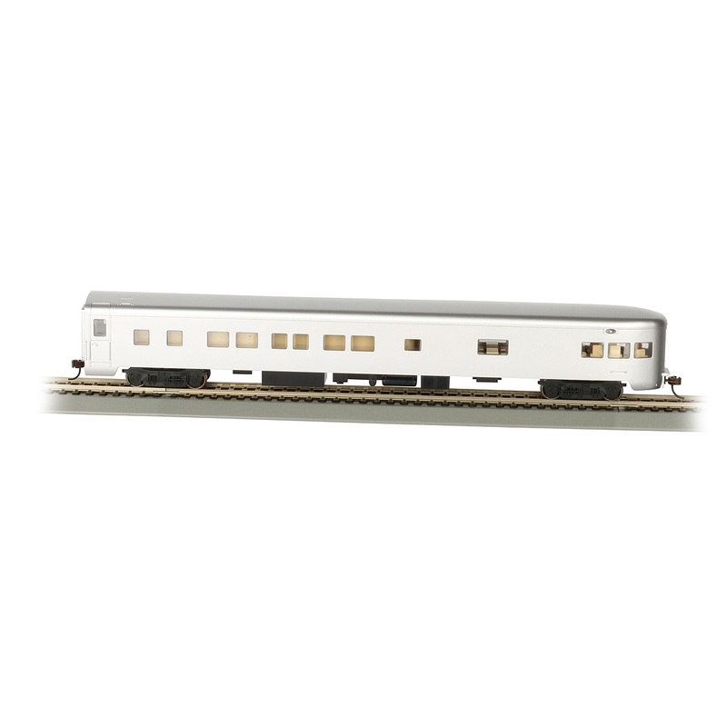 85′ Aluminum Smooth-Side Observation car Unlettered