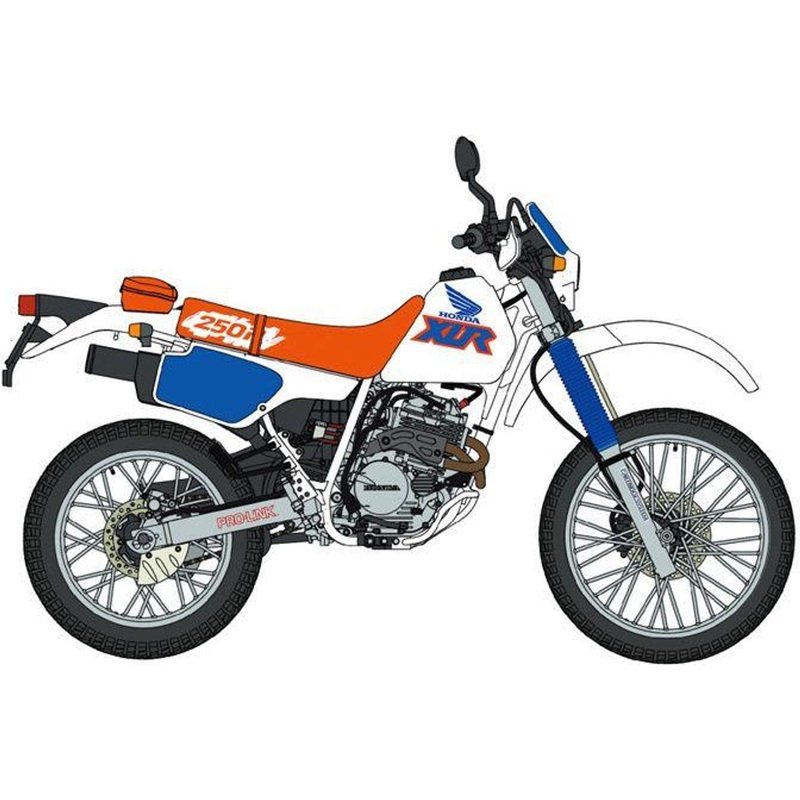 Hasegawa 1/12 Honda XLR250R (MD22) (1991) Plastic Model