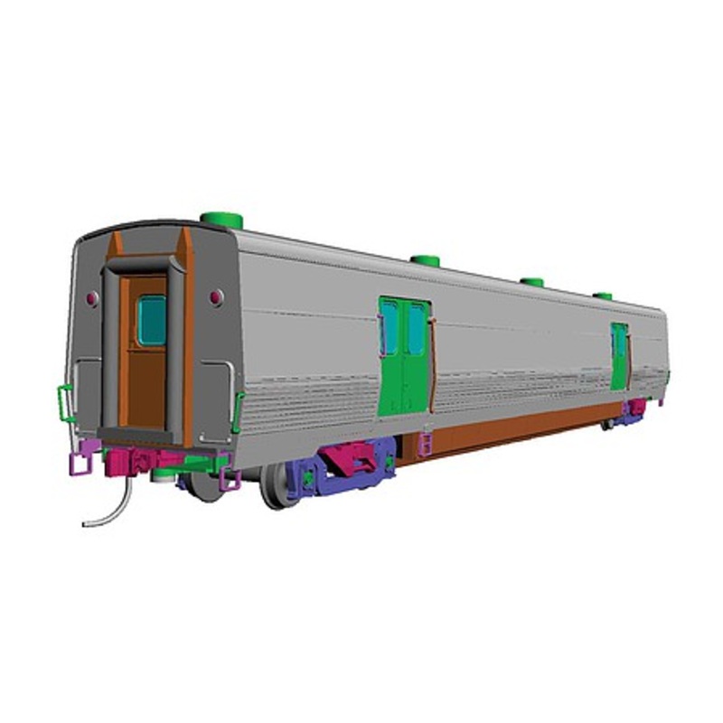 HO Amtrak Viewliner II Baggage 61006