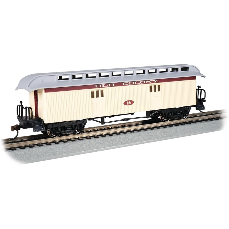 Old-Time Passenger Baggage Old Colony RR