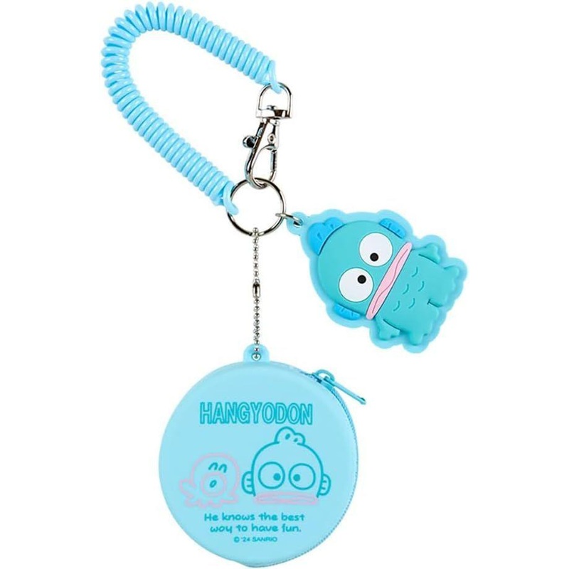 Sanrio Mini Case and Keychain Hangyodon