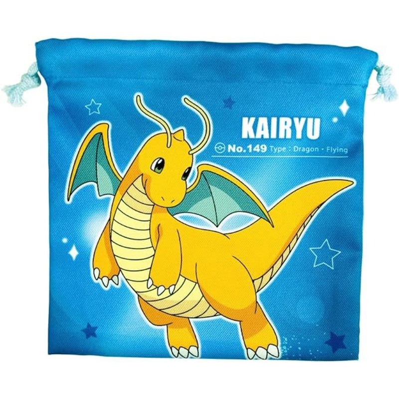 T’s Factory Pokemon Center Drawstring Bag Starlight/Dragonite