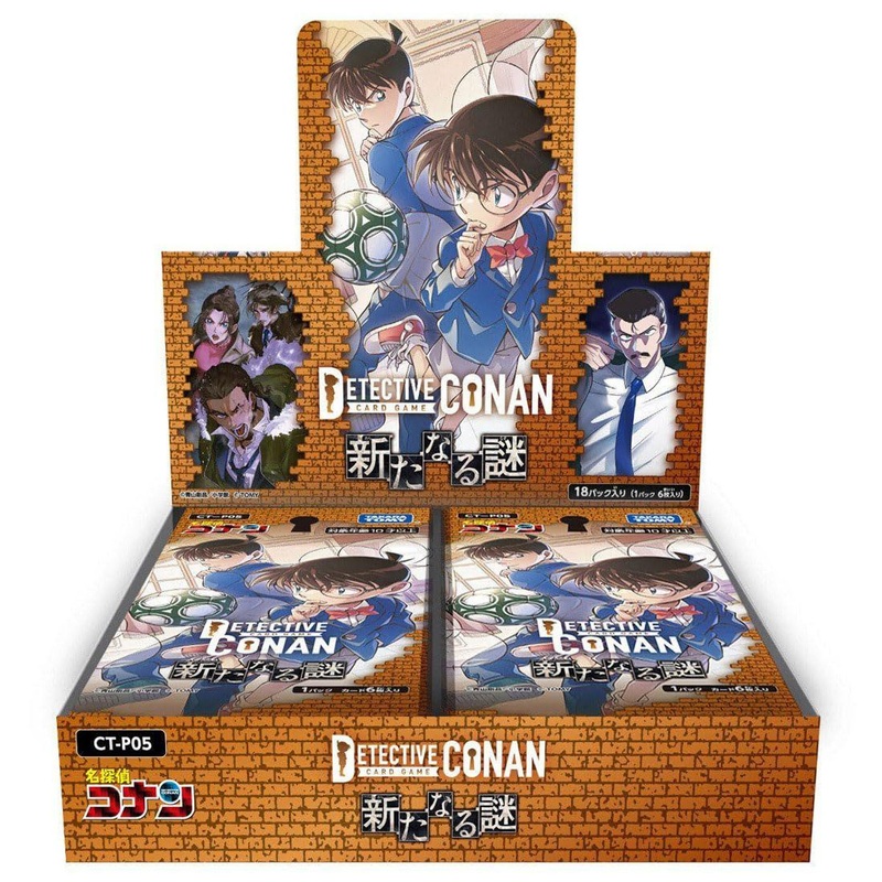 Takara Tomy Detective Conan Trading Card Game Booster 05 New Mystery DP-BOX (18 Pack Box)