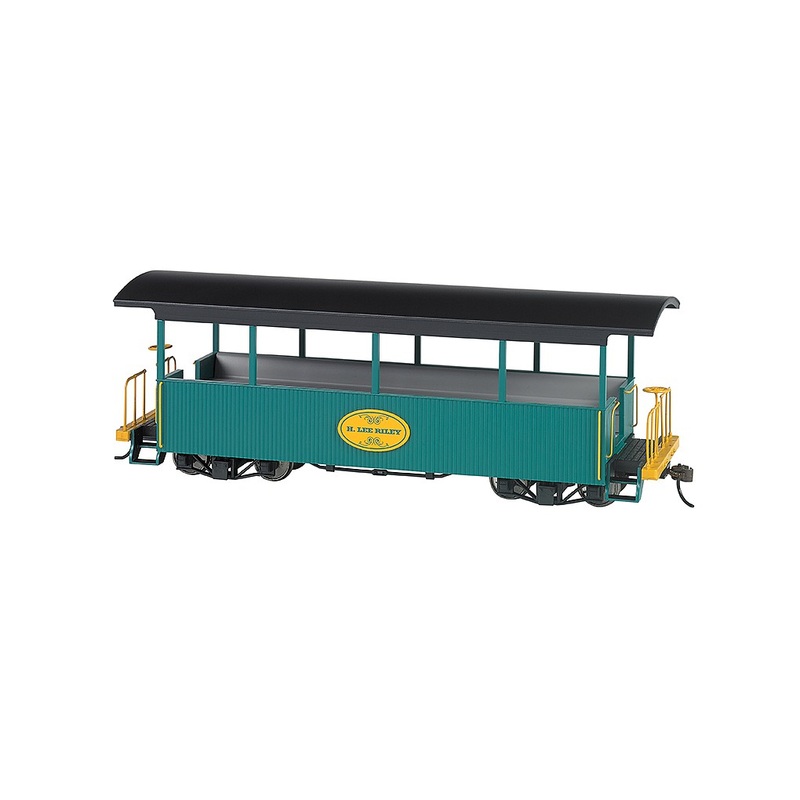 Wood Excursion Car H. Lee Riley (green, black)