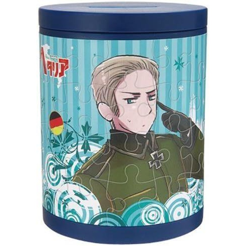 Yanoman 2200-032 Jigsaw Puzzle 3D Puzzle Piggy Bank: Hetalia – Germany (48 Pieces)