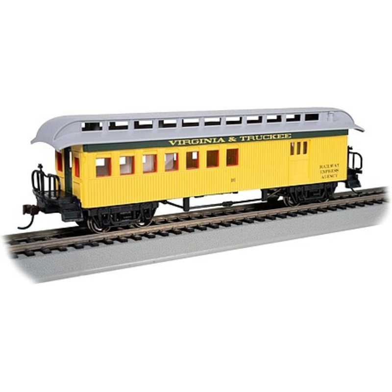 Old-Time Passenger Combine Virginia & Truckee