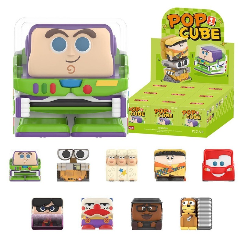 POP-MART Disney/Pixar Pop Cube-1 Series Assortment Box (9 BOX RANDOM)