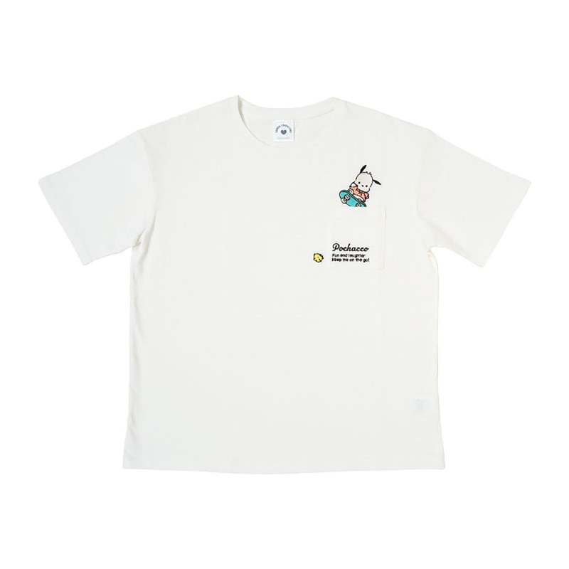 Sanrio Pochacco Cotton T-shirt 100% Cotton 608394