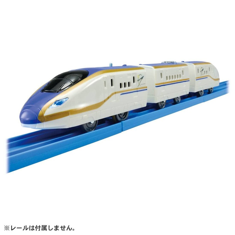 Takara Tomy Pla-Rail S-05 w/ Lights E7 Series Shinkansen Bullet Train Kagayaki