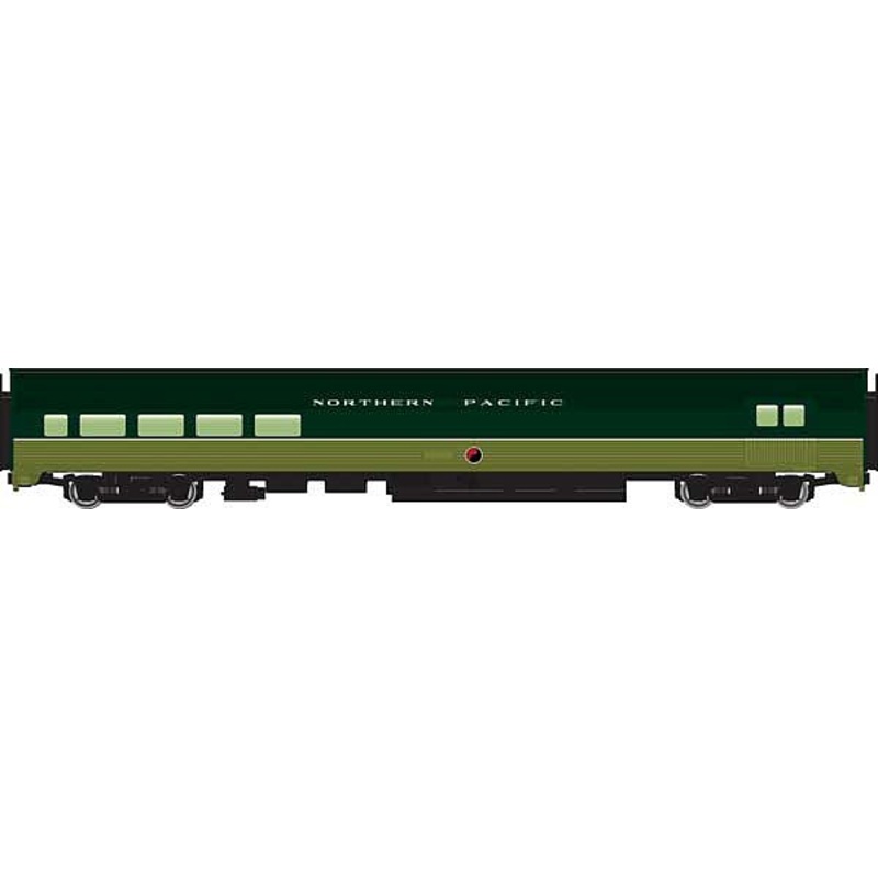 85′ Budd Baggage-Lounge – Northern Pacific