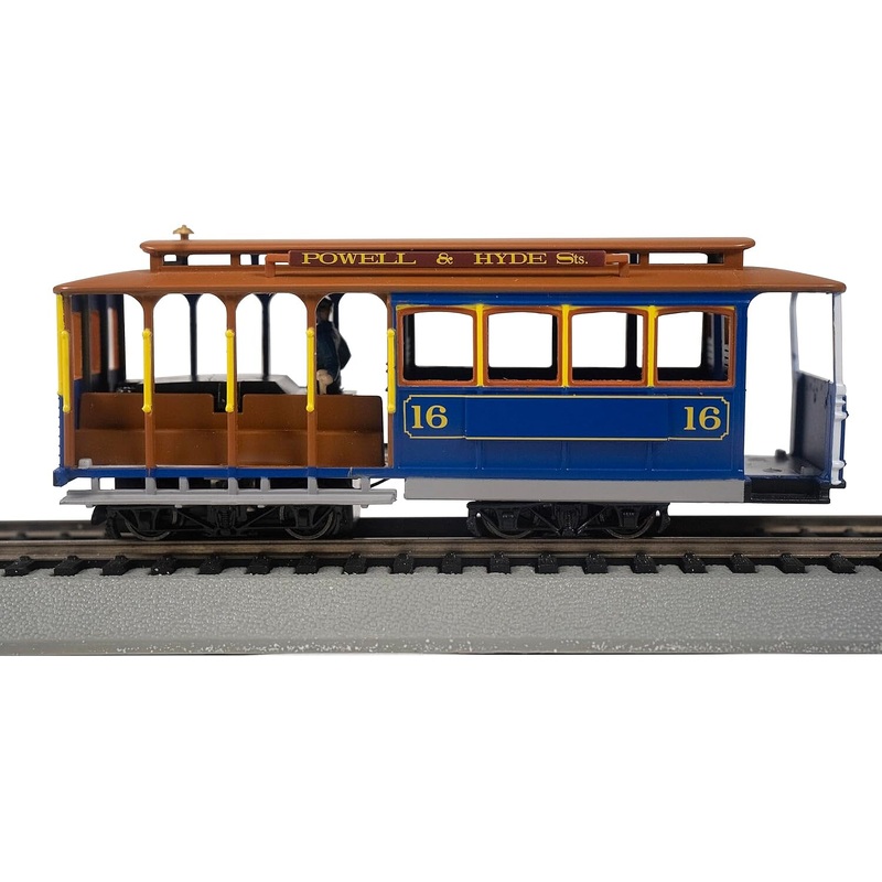 Cable Car Blue & Tan 16