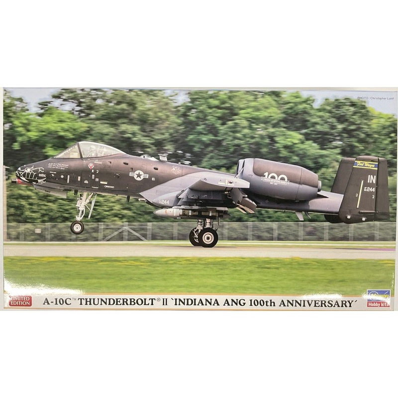 Hasegawa 1/72 A-10C Thunderbolt II Indiana Air Force 100th Anniversary Plastic Model
