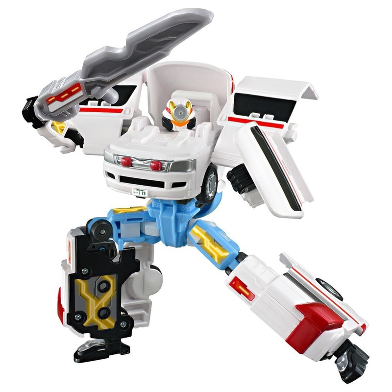 Takara Tomy Tomica Job Braver TJB03 MediBraver Toyota High Medic Ambulance