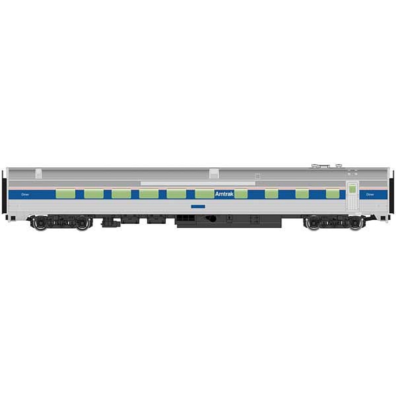 85′ Budd Diner – Ready to Run – Amtrak(R) Phase IV