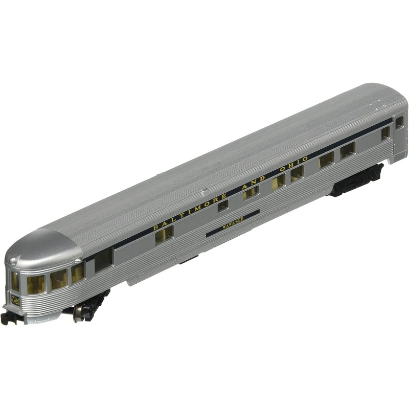 85′ Streamline Fluted Observation Car B&O