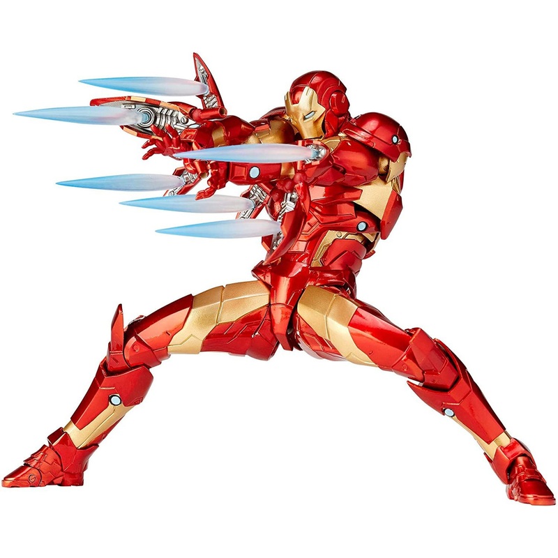 Kaiyodo Amazing Yamaguchi No.013 Iron Man Bleeding Edge Armor Revoltech Figure