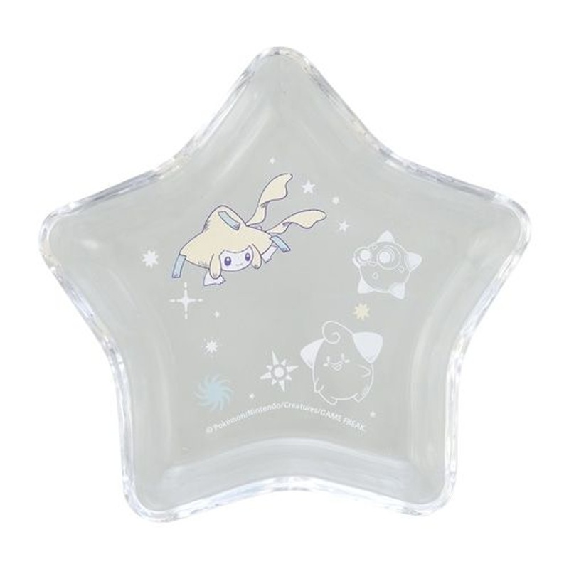 Pokemon Center Original Star-shaped Glass Plate Jirachi (Star Connection)