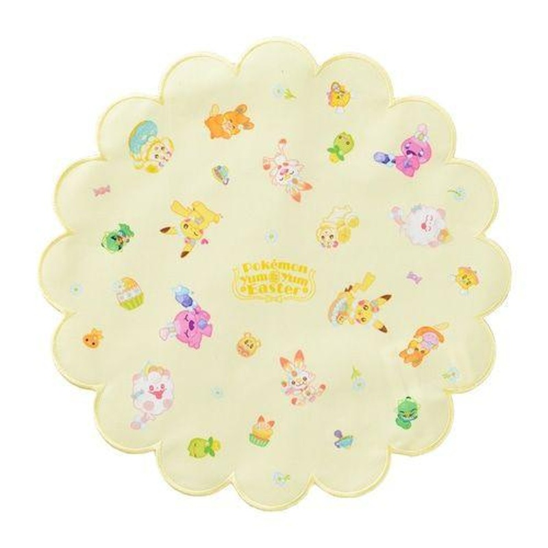 Pokemon Center Original Tea Mat (Pokemon Yum Yum Easter)