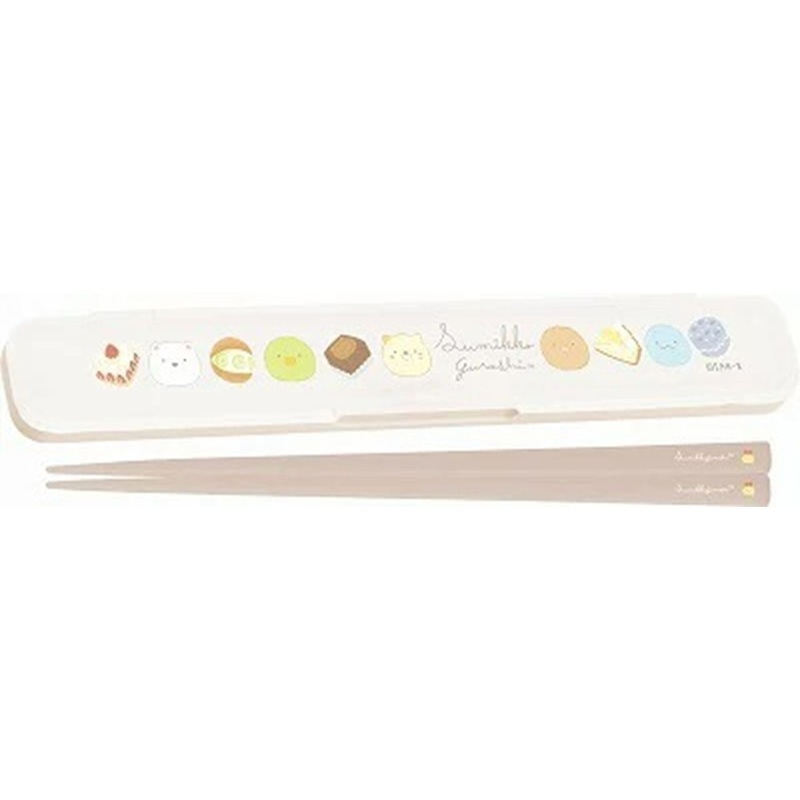 San-x Sumikko Gurashi Chopsticks with Case KA18402