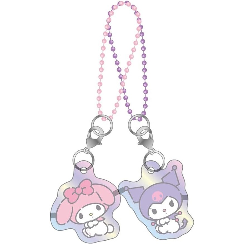 T’s Factory Sanrio Aurora Pair Acrylic Keychain My Melody / Kuromi