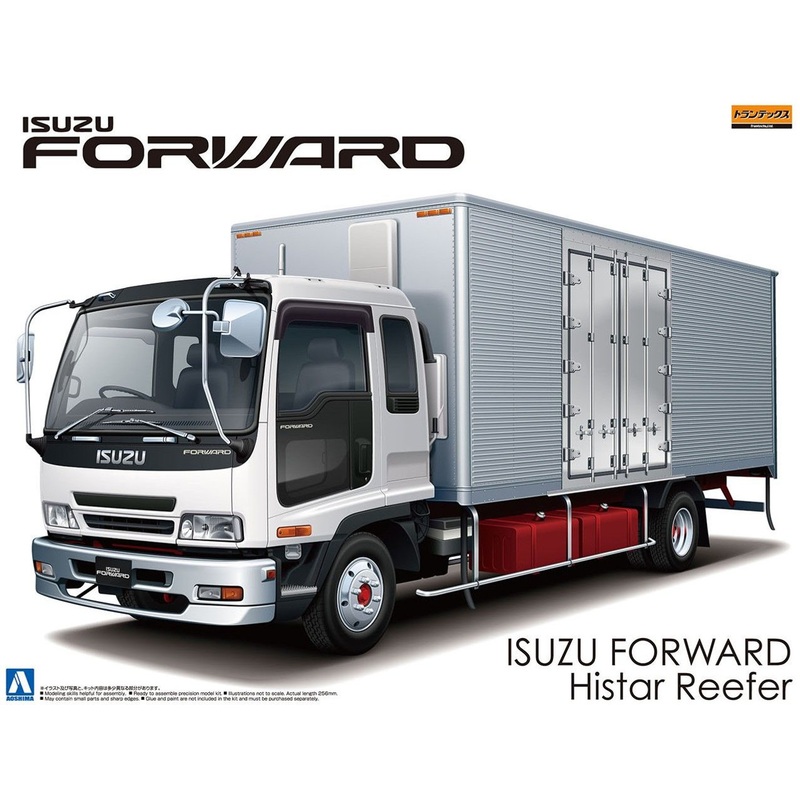 Aoshima Heavy Freight 1/32 Isuzu Forward Histar Reefer Refrigerated Truck Plastic Model