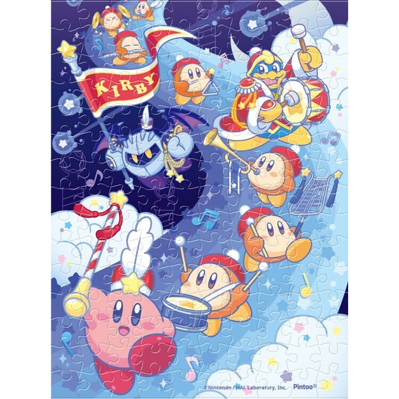 Ensky MA-103 Jigsaw Puzzle Kirby Pupupu Marching Band (150 Pieces)