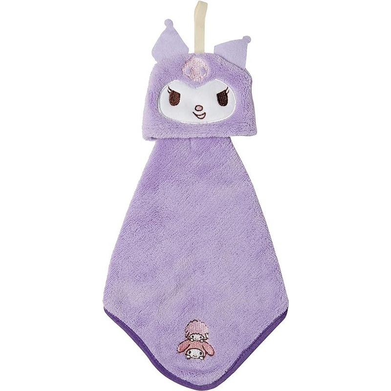 Marushin Hanging Loop Towel – Sanrio Kuromi