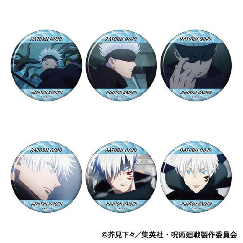 Movic Satoru Gojo Second Edition Character Badge Collection (Jujutsu Kaisen Season 2) 6 Pieces BOX