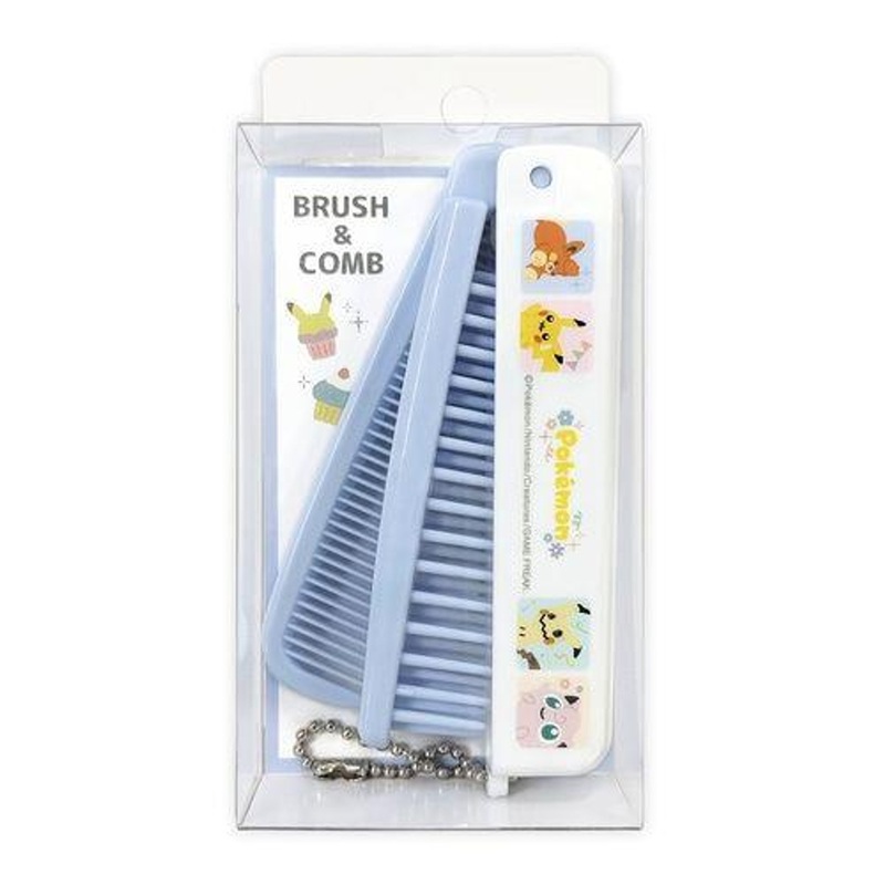 Pokemon Center Folding Brush & Comb / COLORFUL STYLE