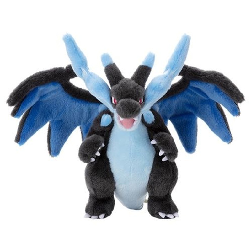 Pokemon Center Original Plush Doll – Mega Charizard X – I Choose You! (Kimi ni Kimeta!)