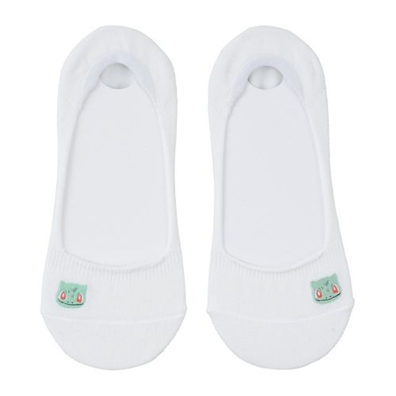 Pokemon Center Original Pokemon Center Socks One-Point Low Cut Bulbasaur