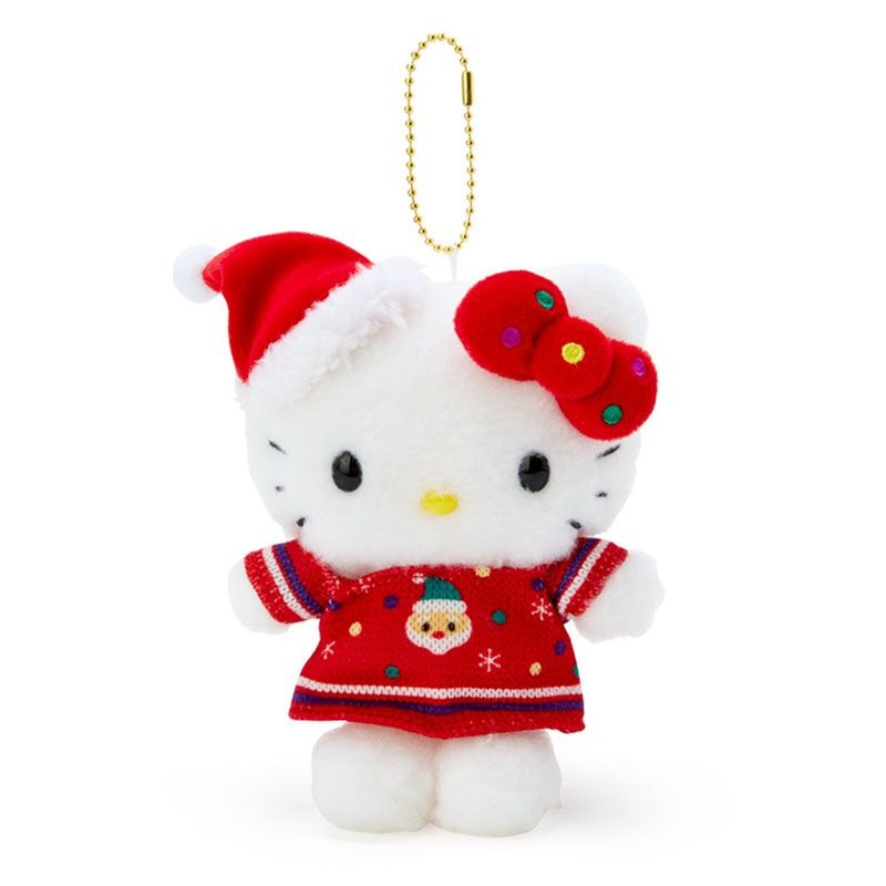 Sanrio Hello Kitty Mascot Plush (Christmas Sweater)