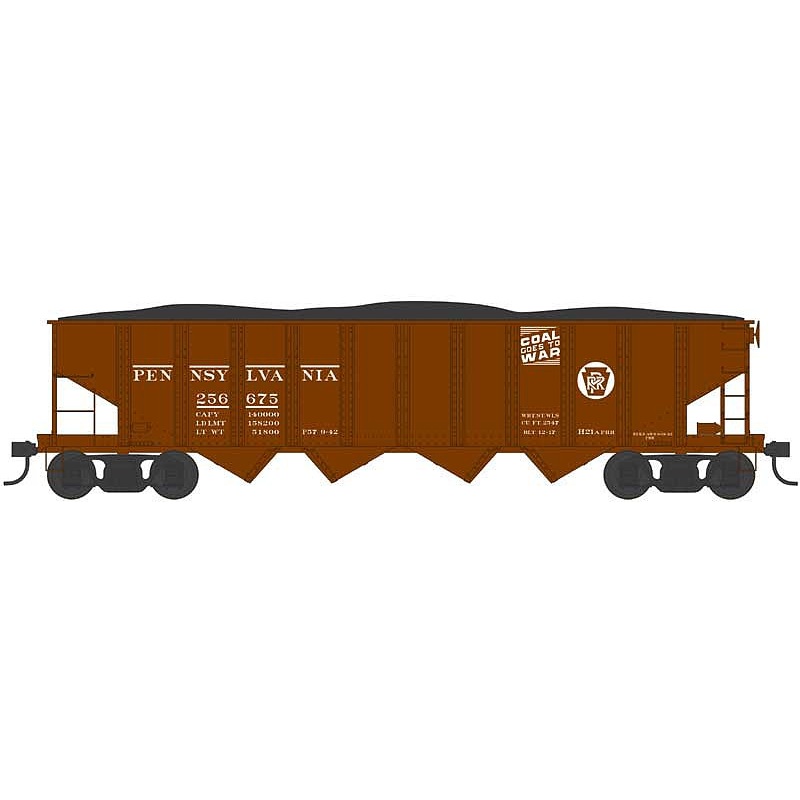 H21a Hopper PRR Coal goes to War #256734