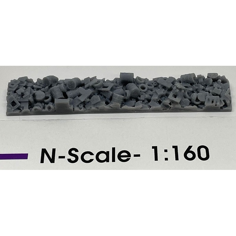 N 50′ Scrap Load for AHM Gondola