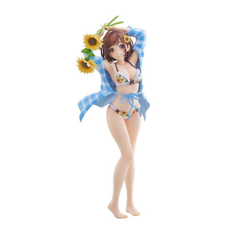 Plum Sunflower Girl Illustration by EnMorikura 1/7 Figure