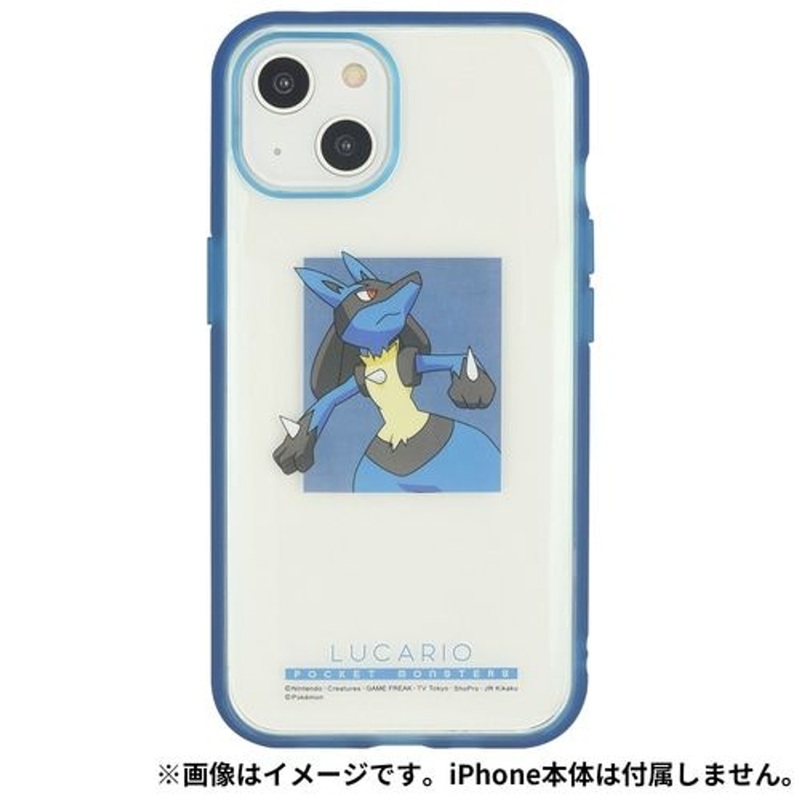 Pokemon Center Original Clear Smartphone Case iPhone 14/13 Lucario