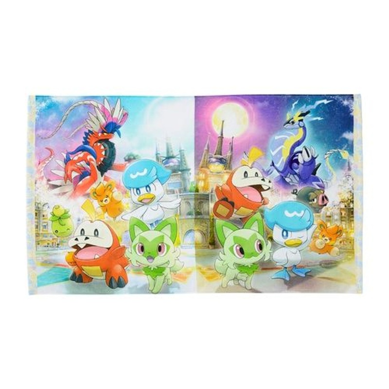 Pokemon Center Original Scarlet Violet Mini Bath Towel