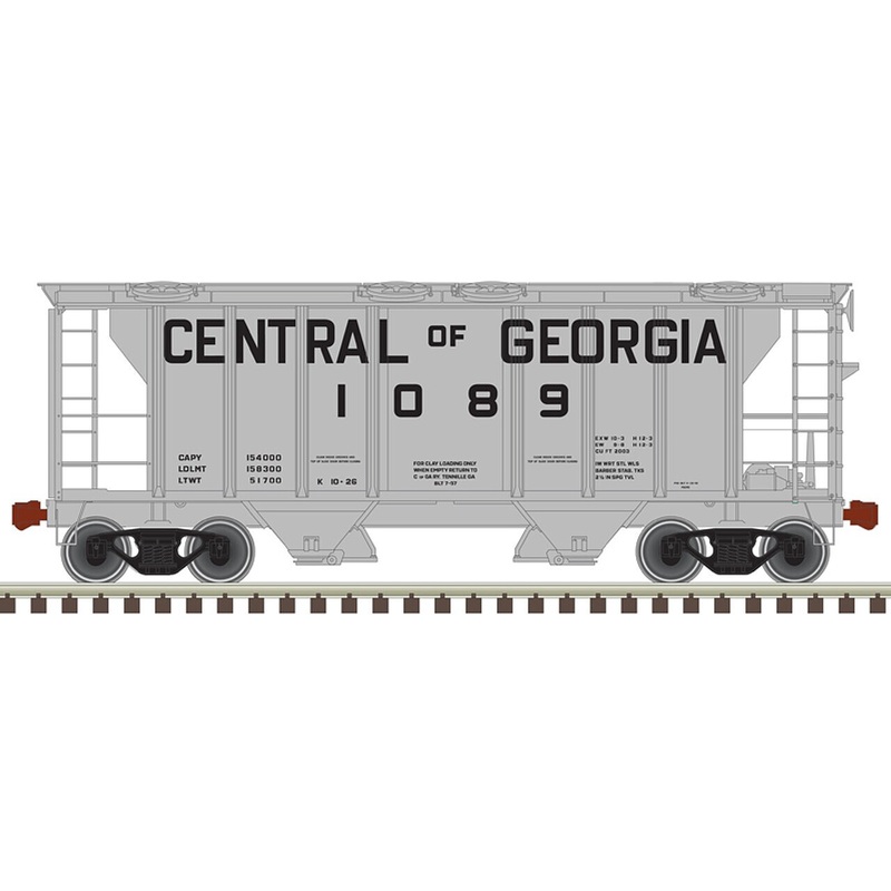 PS-2 Covered Hopper Central of Georgia #1089