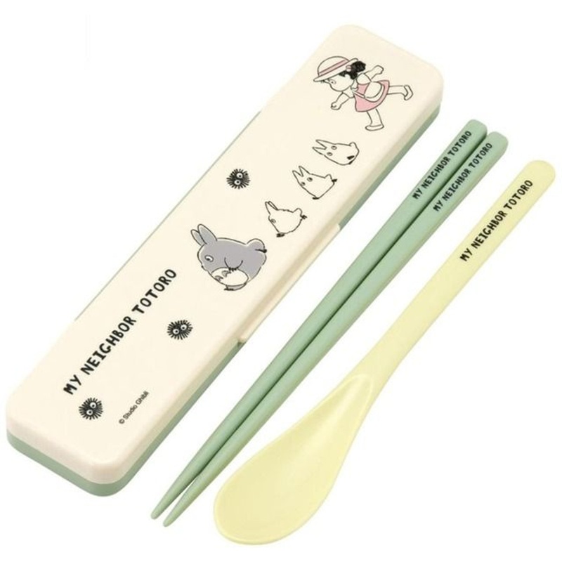 Skater Chopsticks & Spoon Set – Studio Ghibli (Totoro March)